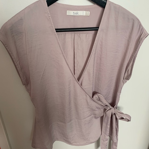 Pink Silky Blouse - Picture 2 of 3